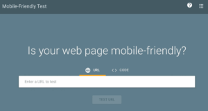 Google Mobile Friendly Test